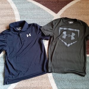 Boys Under Armour shirts